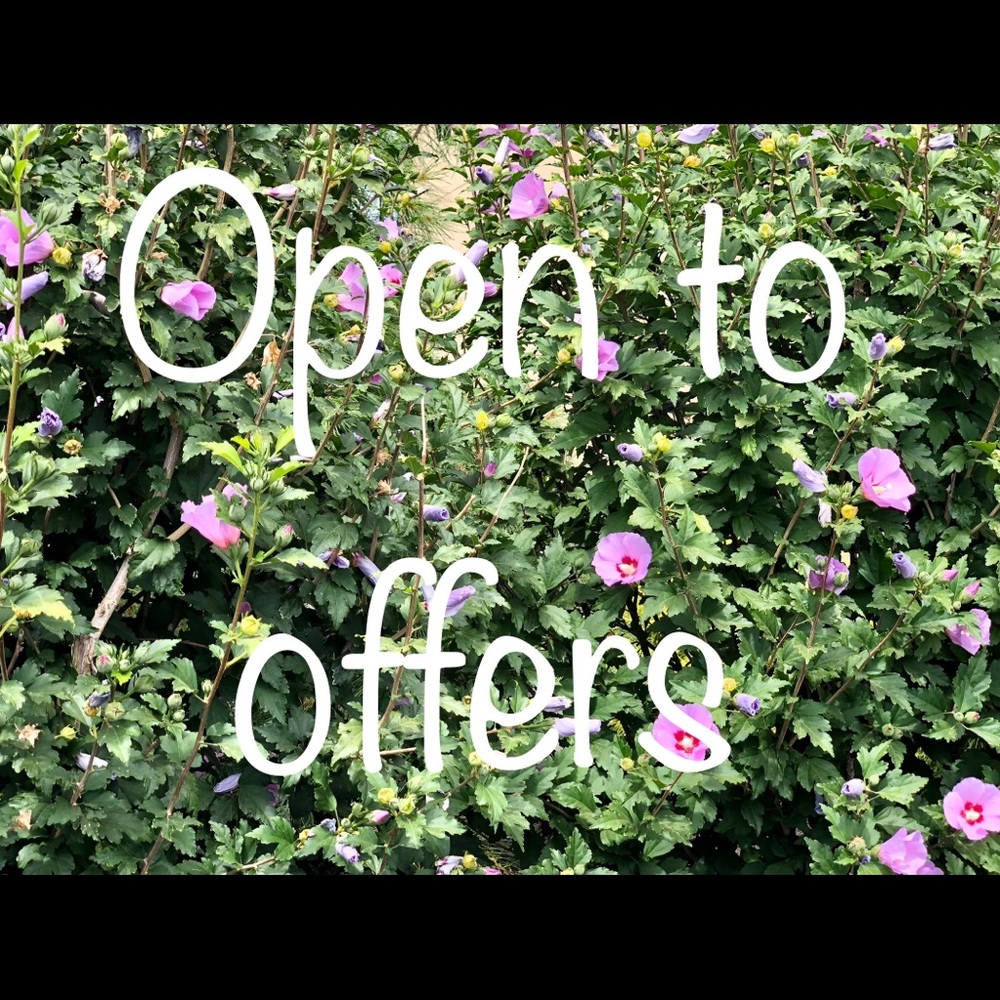All offers considered.